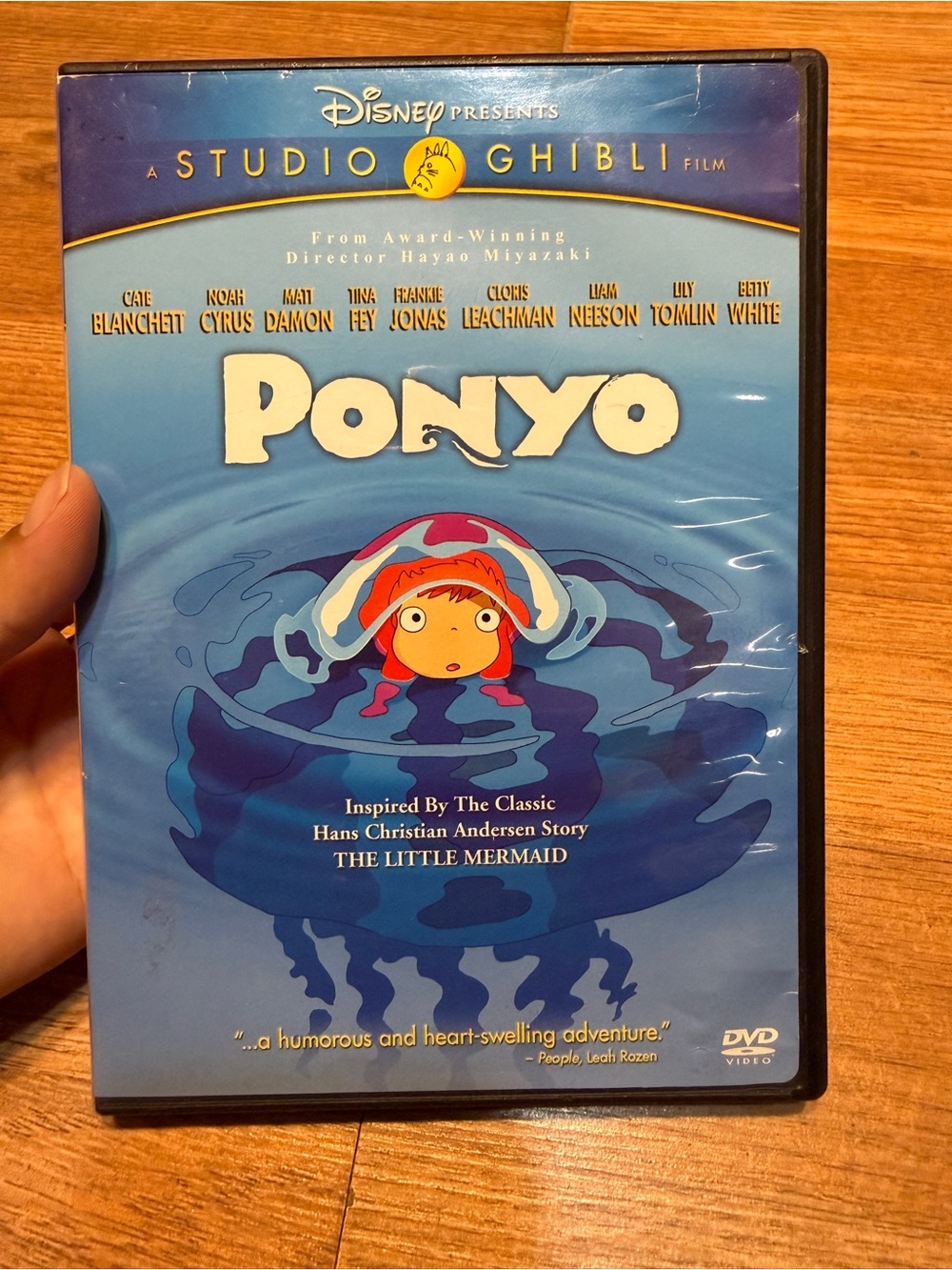 Studio Ghibli Ponyo movie dvd